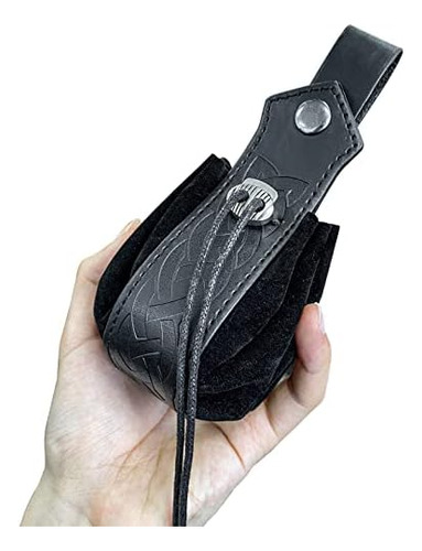 Sumgogo Cinturón Riñonera Medieval Cordón Cuero Casual Sende