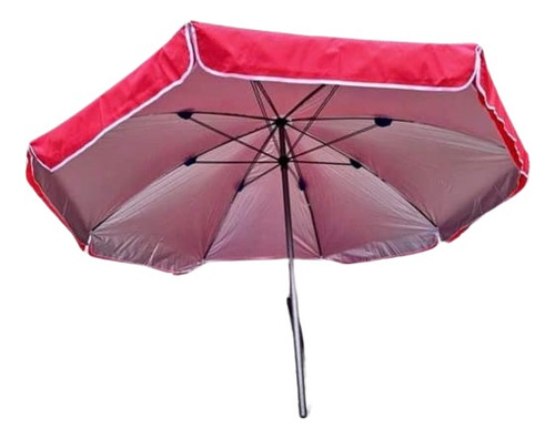 Parasol Poliéster Impermeable Doble Varilla Doble Tela