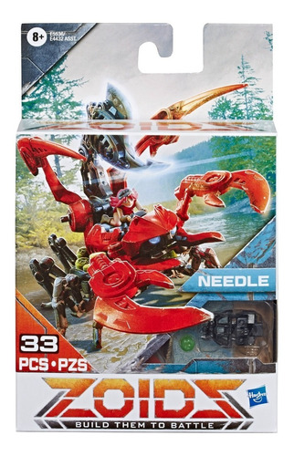 Figura Armable De Accion Needle - Zoids Build Them To Battel