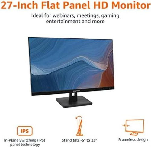 Monitor Ips Básico De 27 | Alimentado Com Tecnologia Aoc |