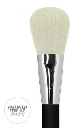 Imagem 1 de 2 de F70 Pincel Para Pó Chato Grande Daymakeup - Cerdas Naturais