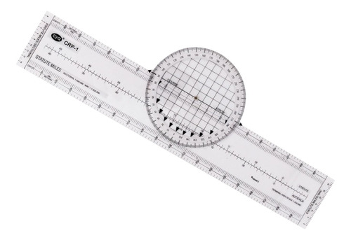 Plotter Transparente, Regla De Cálculo De Aviación,