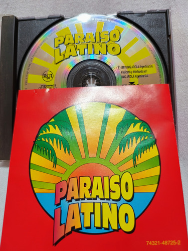 Cd Paraiso Latino, Varios Artistas + Cd Regalo Latin Dance Estándar (Usado)