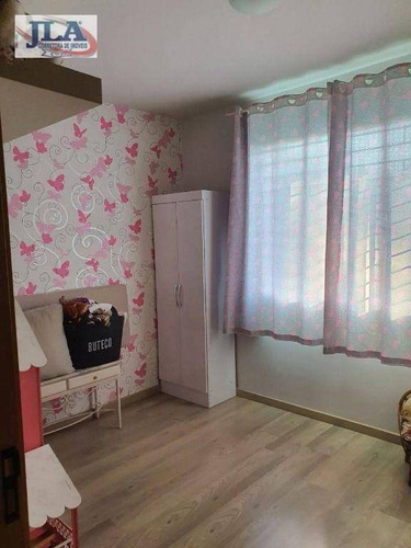 Imagem 5 de 17 de Casa Com 3 Dormitórios À Venda, 56 M² Por R$ 299.000 - Roça Grande - Colombo/pr - Ca0313