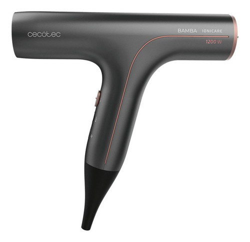 Imagen 1 de 2 de Secador de pelo Cecotec IoniCare 6000 Rockstar Soft gris 220V - 240V