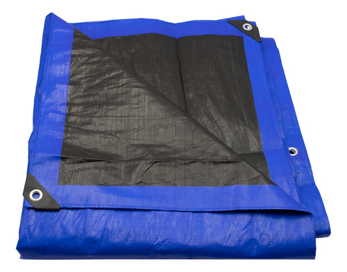 Lona De Polietileno Uso Super Rudo Azul/negro 180 Gr 2x3 M