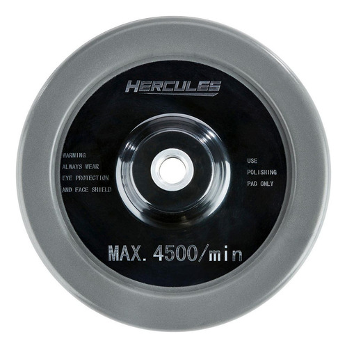 Disco De Respaldo Para Pulidora Hercules 7 Pulgadas Color Gris
