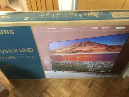 Tv Smart Samsung 50 Serie 7 Crystal Uhd 4k Un50tu7000fxzx (Usado)