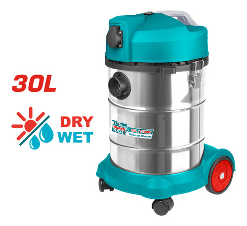 Aspiradora 30 Litros 1400w Industrial Total Tvc14301