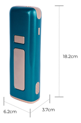 Depiladora Láser Portátil Vivibox Modo Manual/automático