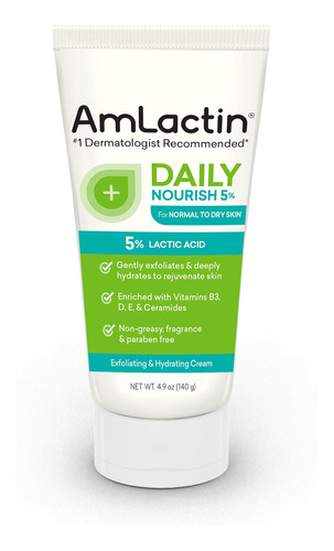 Amlactin Daily Nourish 5% - 4.9 Oz Crema Corporal Con 5% De