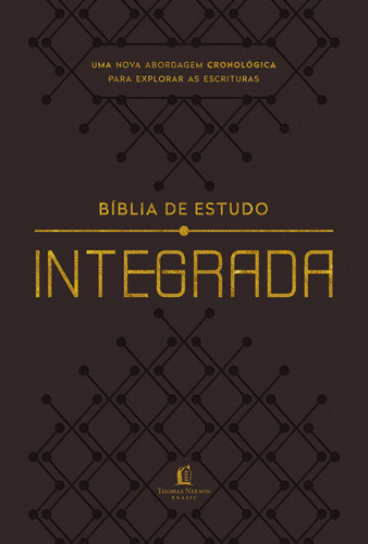 Bíblia de Estudo Integrada, NVI, Couro Soft, Marrom, de Kohlenberger, John R.. Vida Melhor Editora S.A, capa mole em português, 2017