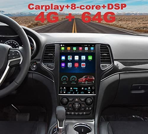 Radio Android Para Jeep Grand Cherokee Tesla Consola Gps