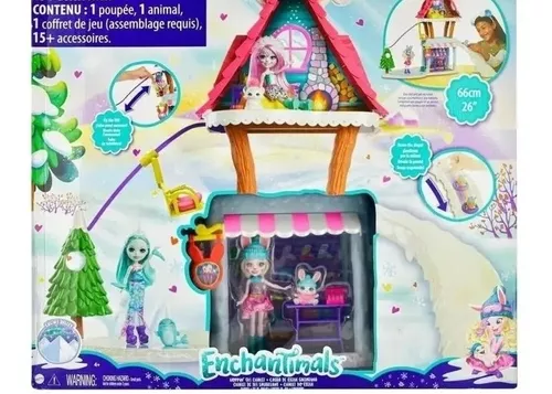 Enchantimals - La maison de Danessa Biche  Casa de muñecas, Kit de juego,  Casa de juguete