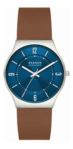 Reloj Skagen Skw6852 Grenen De Piel Lwg En Color Café Para