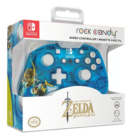 Pack De Controladores De Juegos Pdp Rock Candy - Zelda Azul