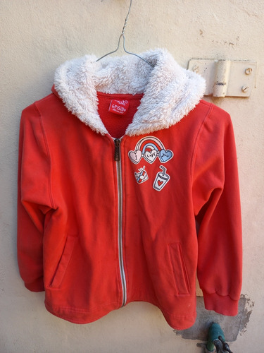 Buzo Campera Grisino Roja