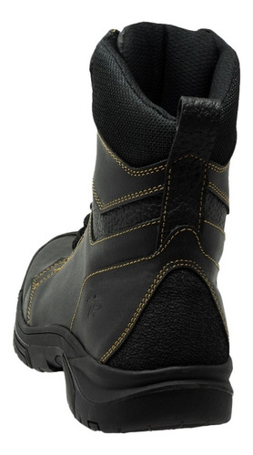 Imagen 2 de 10 de Calzado Seguridad Ten-pac Cuarto De Bota Western Color Negro
