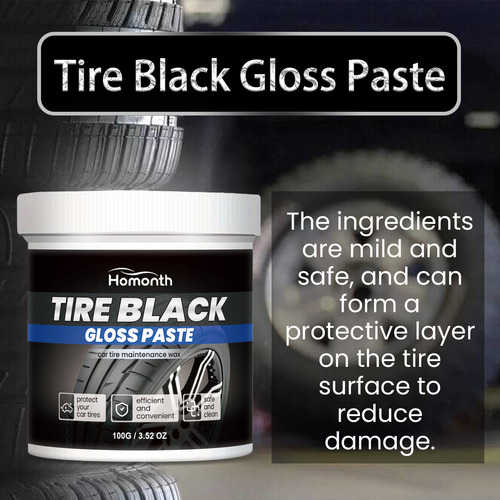 Q Tire Gloss Paste Tire Bright Coating Paste Wax Tire P 9002