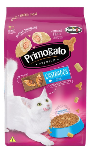 Primogato Gato Castrado 10 Kg Con Regalo
