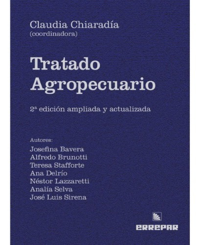 Tratado Agropecuario - Claudia Chiaradía