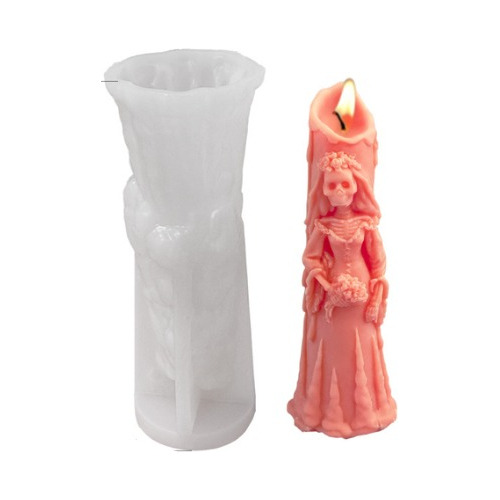 Molde Silicona Velas Y Jabón Cadáver De Novia