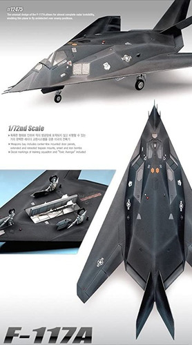 Avion Para Armar F 117a Lockheed Marca Fujimi