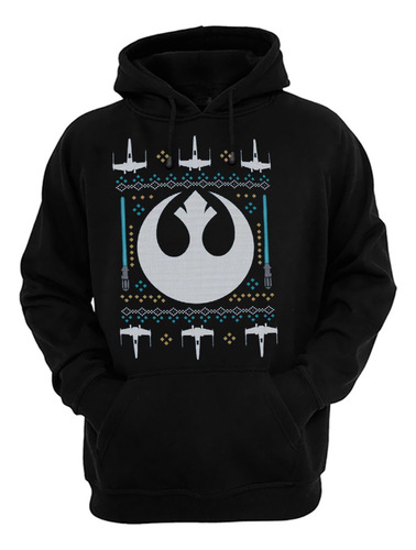 Sudadera Star Wars La Fuerza Ugly Swea Jedi Espadas + Envio 