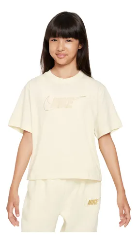 Camisetas nike mujer beige hotsell