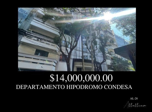 Departramento Edificio Basurto Hipodromo Condesa - Al-28-sf