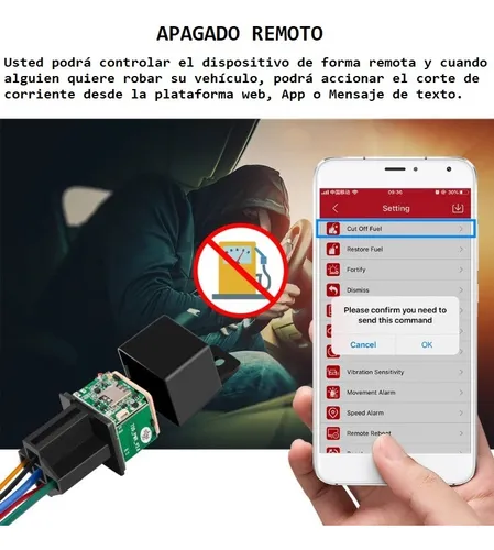 Gps Tipo Relay Preciso Alto Desempeño Con Simcard Prepago