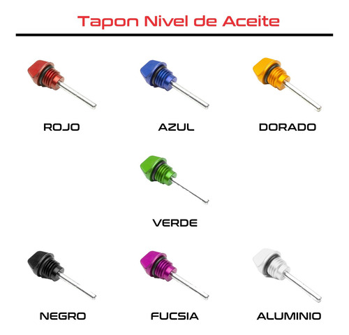 Tapon Varilla Nivel De Aceite Rb Xr Tornado / Cbx 250