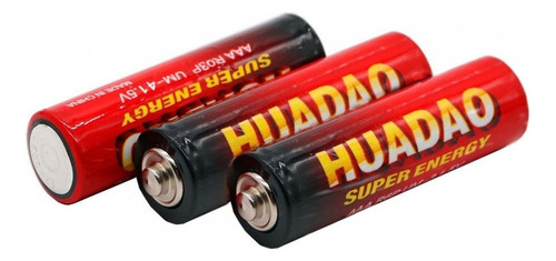 Pilas Aaa Huadao Alcalina R03p Um-4 1.5v Super Energy Paqx3