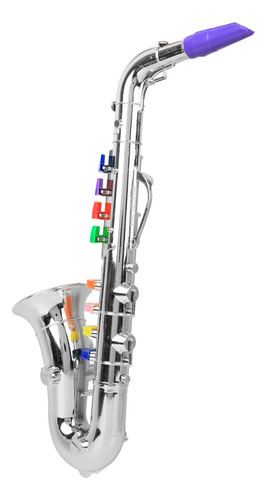 Juguete De Saxofón Infantil De Plástico, Minisaxofón Para Ni