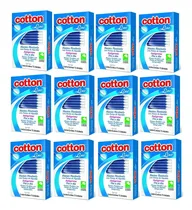 Comprar Hastes Flexíveis Cotonete 12 Caixas 75 Unidades Line Baby