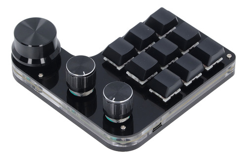 Mini Teclado Mecânico Macro Usb Programável Para Jogos 9