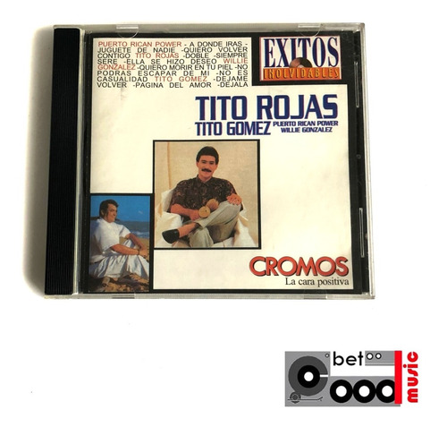 Cd Tito Rojas, Tito Gómez - Éxitos Inolvidables / Excelente 