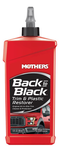 Mothers Back-to-black Restaurador De Plstico Y Molduras, 12
