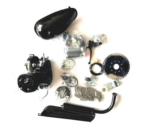 Kit Motor Bicicleta Motorizada Gasolina 80cc Potente Bike 2t