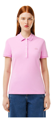 Playera Polo Lacoste  De Algodón Para Mujer 