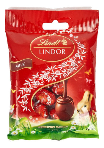 Lindt Lindor Milk Chocolate Mini Eggs 90 Grms Huevos Pascua