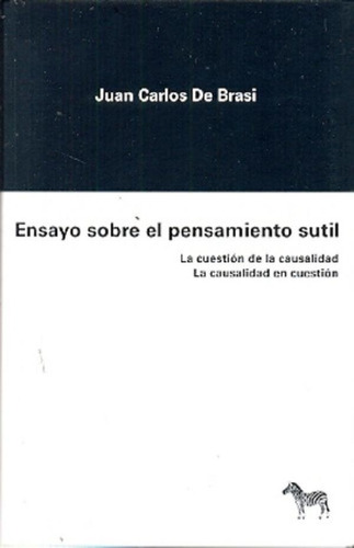 Libro - Ensayo Sobre El Pensamiento Sutil - De Brasi , Juan