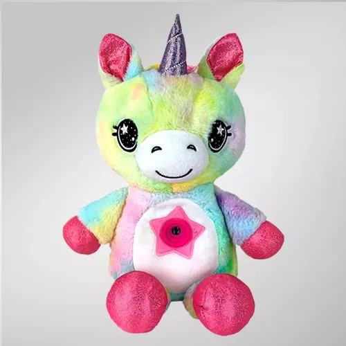 Dormi Locos - Peluche unicornio blanco grande, Peluches Tv