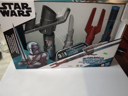 Set De Sables Mandaloriano Luz Sonido Star Wars New (Usado)