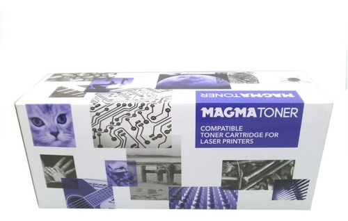 Toner Comp Magma Xe-7800 Cyan P/ Xerox Phaser 7800