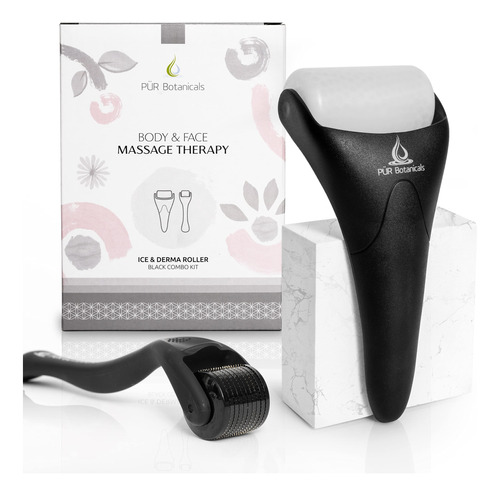 Pur Botanicals Derma Roller & Ice Roller 2 En 1 | Rodillo De