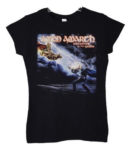 Polera Mujer Amon Amarth Deciever Of The Gods Metal Abominat