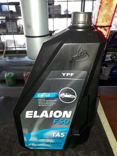 Elaion F 50 100% Sintetico 5w40 (etiqueta Azul)