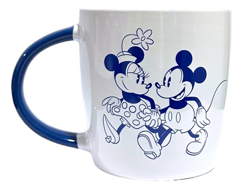 Tazon Taza Ceramica Mickey And Minnie Disney 350ml #4