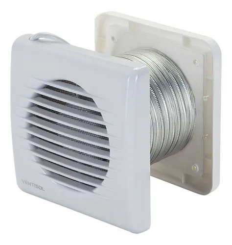 comprar Exaustor P\u002F Banheiro 100mm Com Grade E Duto Kexb-03 Ventisol 110v\u002F220v